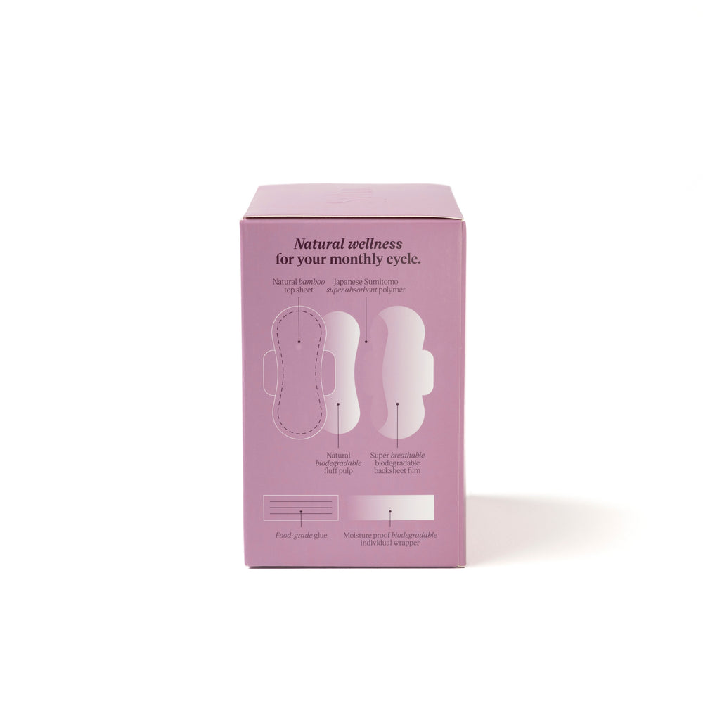 
                  
                    Natural Bamboo Regular Pads with wings
                  
                